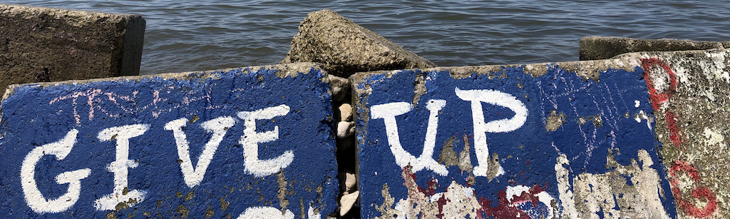 Class images: Give Up by Natalie Hopkins