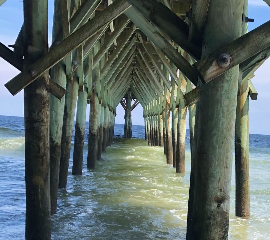 Class images: Under the Pier in New Jersey by Olivia Bachmeier
