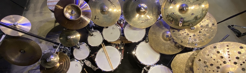 Class images: drums from above by Kirk Hopkins