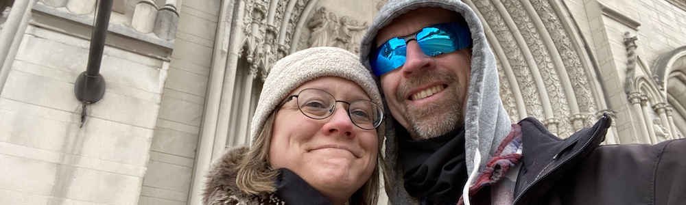 Class images: selfie in Cincy by Kirk Hopkins
