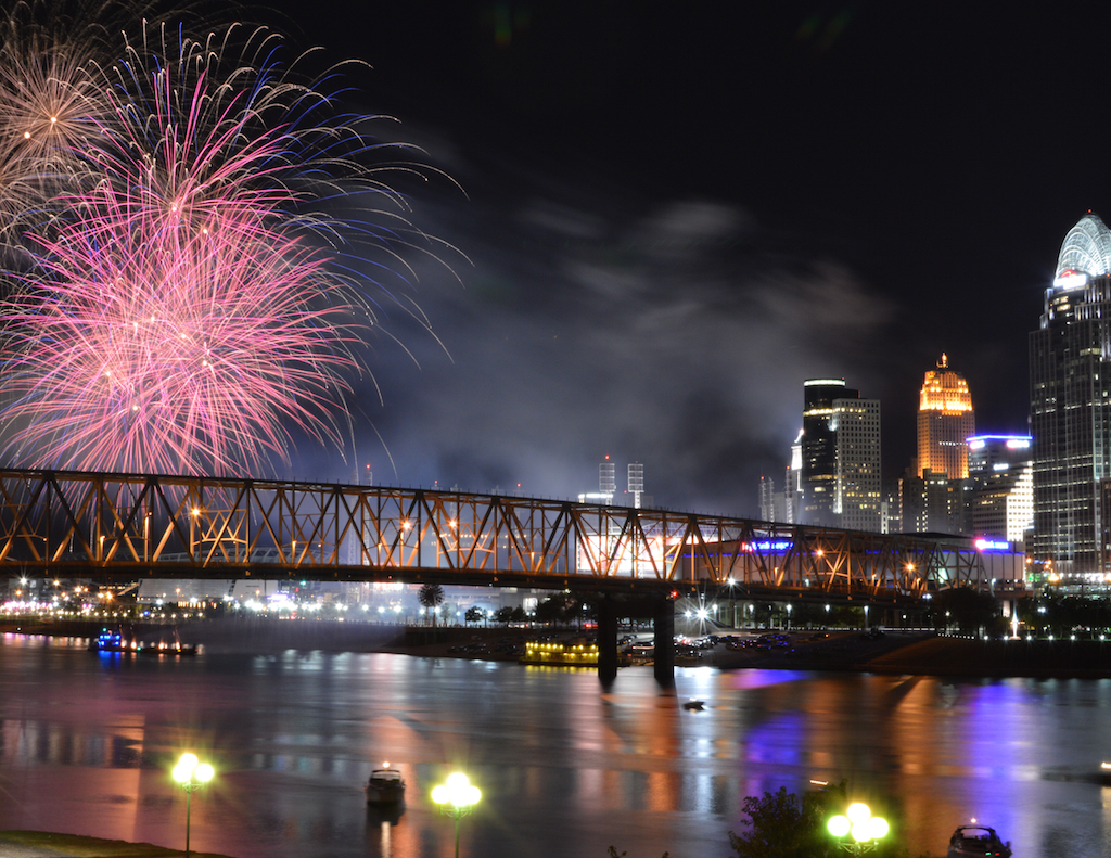 Picture of Fireworks in Cincinnati